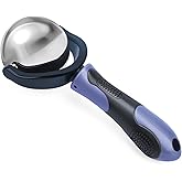 Catcan Cold Massage Roller Ball, Cold Therapy Relief, Portable Fitness Ice Roller Ball with Handle, Great Tool for Back/Neck Pain (Blue)
