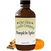 Our Own Candle Company - Pumpkin Spice Scented, Premium Grade Home Fragrance Oil for Diffusers (2oz)