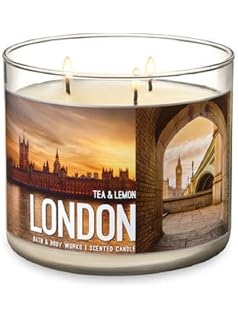 Details About Bath Body Works New York City 3 Wick Candle Clear Jar With Flat Black Lid