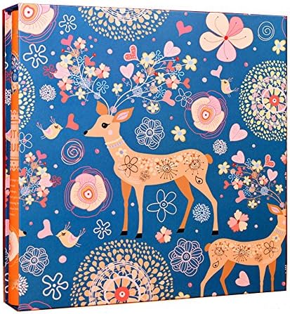Yafeco Reindeer Theme Photo Album 660 Pockets Hold 4x6 Photos