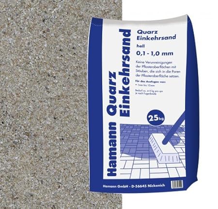 Quarz Einkehrsand 25 kg Sack