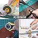 KISSWILL 45mm Rotary Cutter Blades, 10 Pack 45mm Replace Rotary Blades Fits Fiskars, Olfa, Martelli, Truecut, DAFA Rotary Cutters for Quilting Scrapbooking Sewing Arts & Crafts, Sharp and Durable