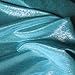 Sky Blue Fabric with Silver Threaded Shimmering Ice Pattern (2 yds)