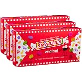 Smarties Candy Rolls Assorted Flavor, Gluten &amp; Vegan Free, Classic Sweetness from Family Owned Company Since 1949, Peanut &amp; Dairy Free, Perfect for Movie Treat, Theater Box 3.5 oz, 3-Pack