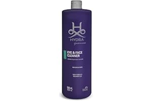 H HYDRA GROOMERS Hydra Professional Face and Eye Cleaner for Dogs and Cats, No-Rinse Pet Cleaner for All Breeds and Coat Types