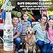 Greenerways Organic Natural All-Purpose Cleaner, USDA Organic Hand Sanitizer Travel Size Household Cleaner Multi-Surface Spray, Chemical Free, Alcohol Free, Kid Safe, Pet Safe, 2oz Spray Bottle