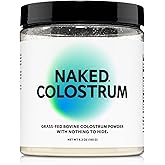 NAKED Colostrum Powder – 100% Grass-Fed Bovine Colostrum Supplement from US Farms | Tested at 20%+ IgG | Gut Health, Immunity, Recovery & Skin Support - 150 Servings