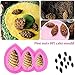 MoldFun 3-Pack Christmas Tree/Pine Cone/Holly Leaf Silicone Mold for Fondant Chocolate Candy Gum Paste Polymer Clay Resin Kitchen Baking Sugar Craft Cake Cupcake Decorating Tools
