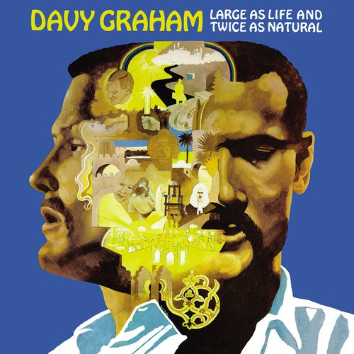 Album art for Large As Life And Twice As Natural by DAVY GRAHAM