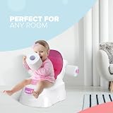 KIDOOLA Potty Training Toilet Seat Pink | Splash Guard | Travel Potty 6m-5y view 5
