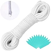 90 Feet 1/6 Inches Self Watering Wick Cord String Cotton Rope for DIY Plant Automatic Watering Device(90)
