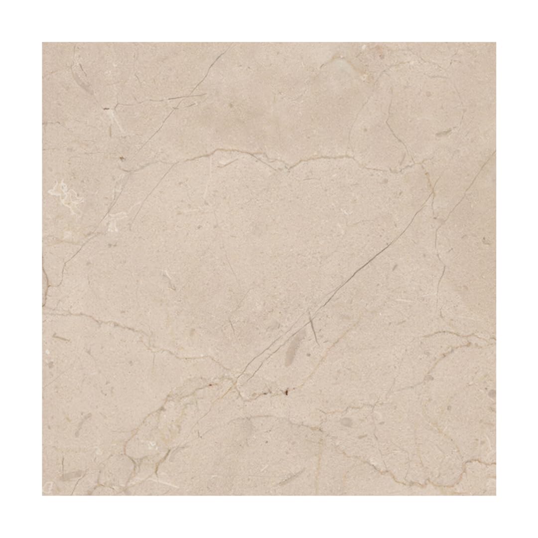 Photo 1 of **13 pc**Crema Marfil 12x12 Polished Marble Tile – Natural Stone Square for Bathroom, Wall, Floor, Fireplace, Kitchen Backsplash – Modern Look – Glue Down Installation