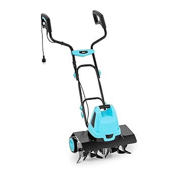 hillvert Motocultor Eléctrico Cultivador Rotativo HT-FORBES-45T ...