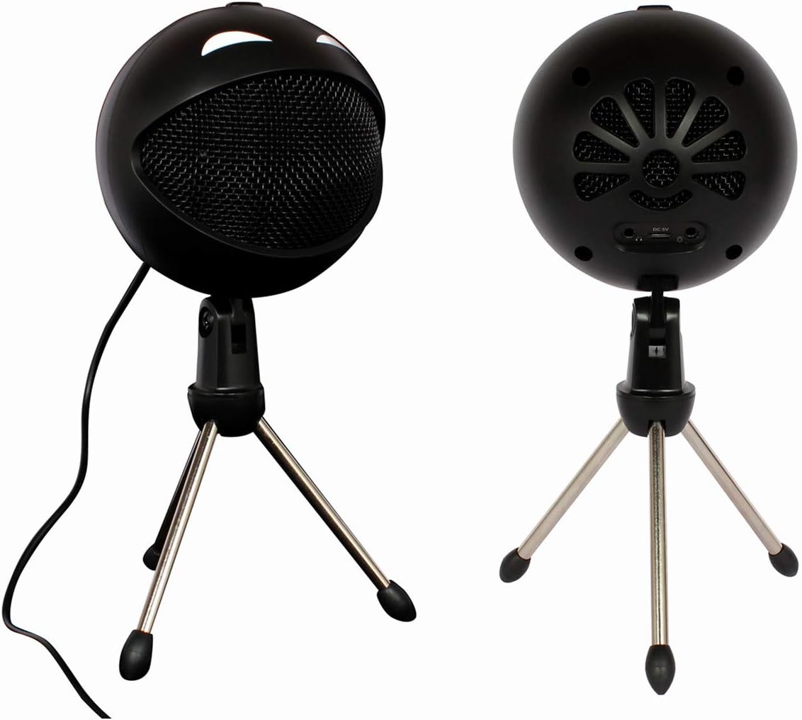 Amazon 笑顔スマホマイク コンデンサーマイク カラオケマイク スタンド付き 録音 集音 生放送 配信用 Youtube Facebook Lineゲーム実況 マイク ブラック コンデンサ 楽器
