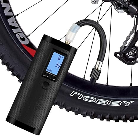 Amazon Co Jp ポータブル車用エアーポンプ マイクロエアーコンプレッサー 車用タイヤポンプ12vハンドヘルド電動コンプレッサー デジタルタイヤインフレータ ホーム キッチン