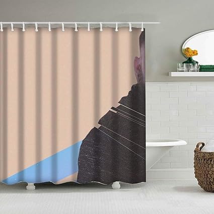 Amazon Com Girlsight Decor Shower Curtain Colorful Bold Design