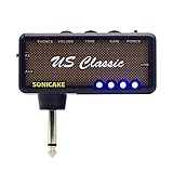 SONICAKE Guitar Headphone Amp Mini Guitar Headphone