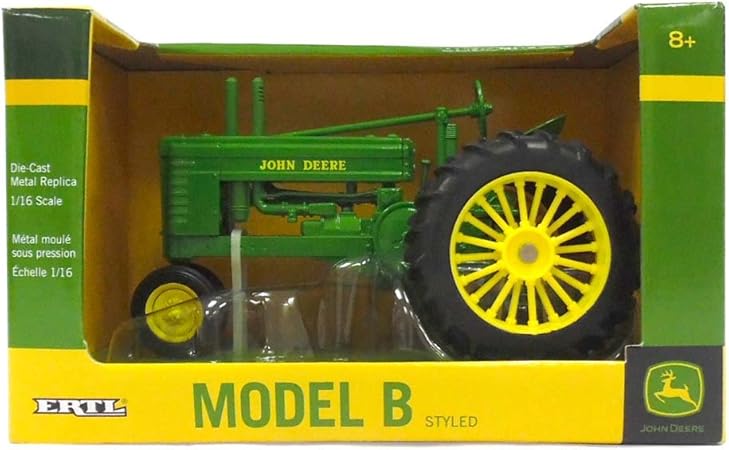 john deere model b toy tractor