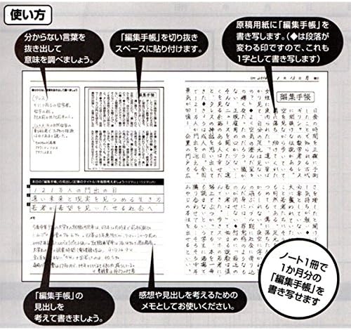 Amazon 読売新聞 編集手帳 書き写しノート 新装丁版 手帳 文房具 オフィス用品