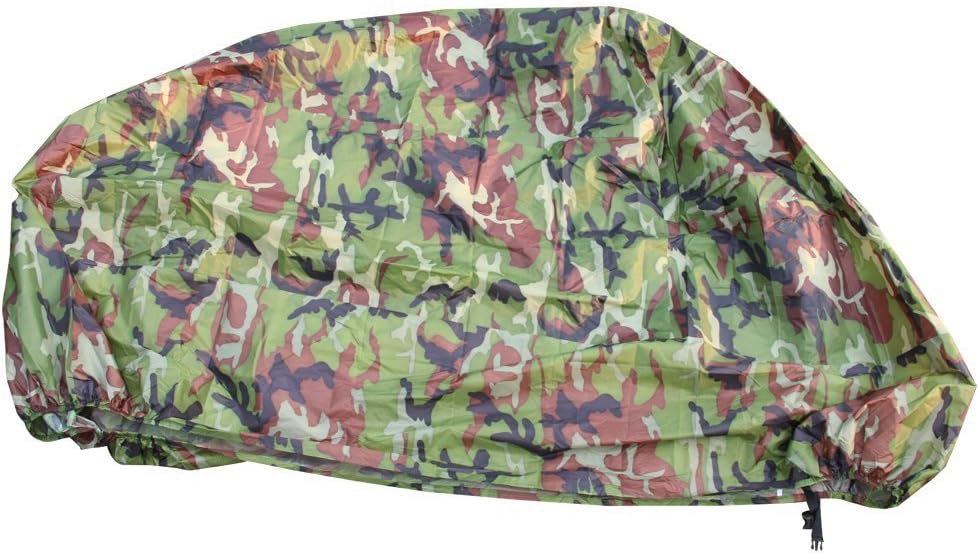 Yeah67886 Motorcycle Outdoor Waterproof Rain Dust Cover UV Protection (Camo XXXL)
