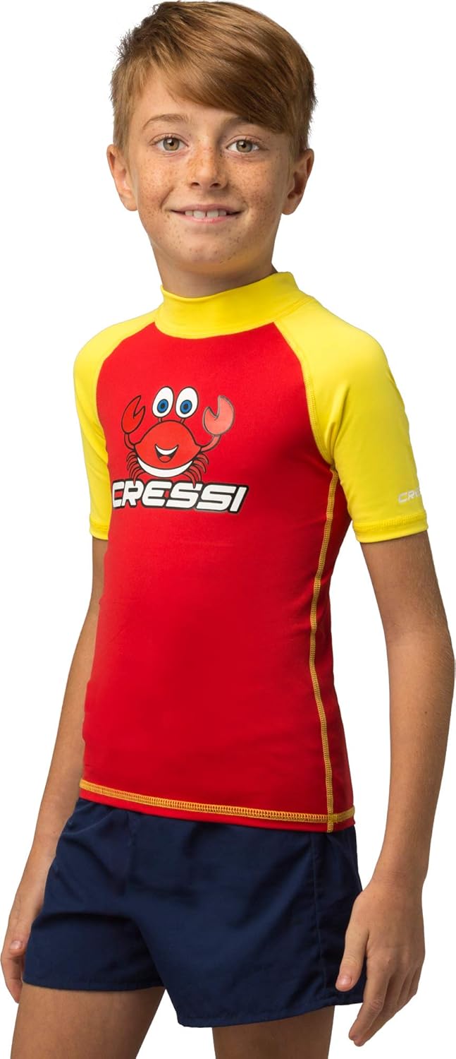Cressi Rash Guard Short Jr Rash Guard Short Jr Mixte Enfant Amazon.fr Sports et Loisirs
