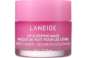 LANEIGE Lip Sleeping Mask Stocking Stuffer: Nourish, Hydrate, Vitamin C, Murumuru & Shea Butter, Antioxidants, Flaky, Dry Lips