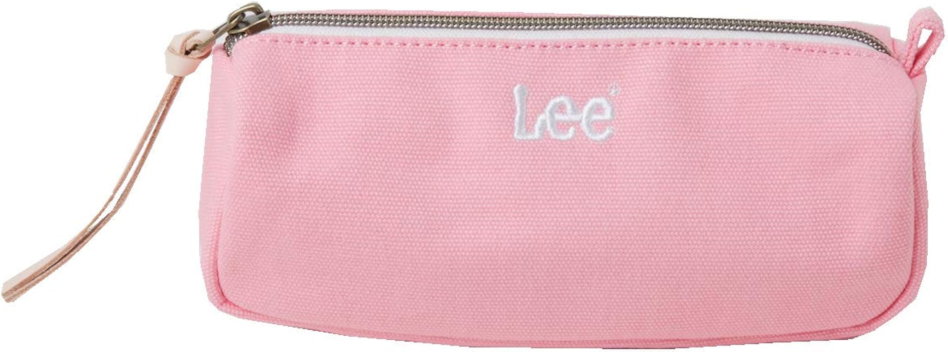 Amazon リー Lee ポーチ 大容量 おしゃれ マルチポーチ 化粧ポーチ ペンケース デニム かわいい 文房具 筆箱 ロゴ ミニポーチ 小さい 軽い ピンク ポーチ