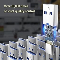 ULTIENCE [10Gbps] USB 3.2 High-Speed USB C to USB A