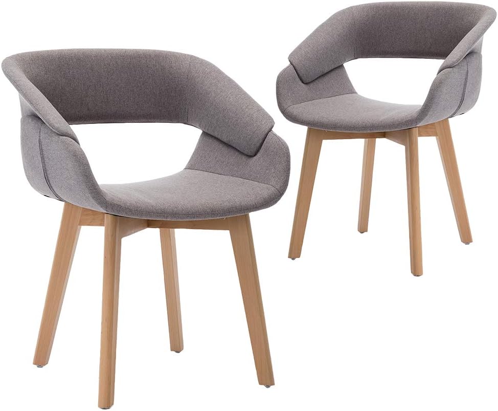 Teraves Dining Chair Set of 2 Office Lounge Living Room Kitchen Chair