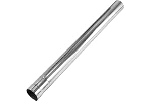 Motoforti 3" OD Straight Tubing DIY Custom Mandrel Exhaust Tube Pipe 35" Length T304 Stainless Steel Universal Fit Piping Sil