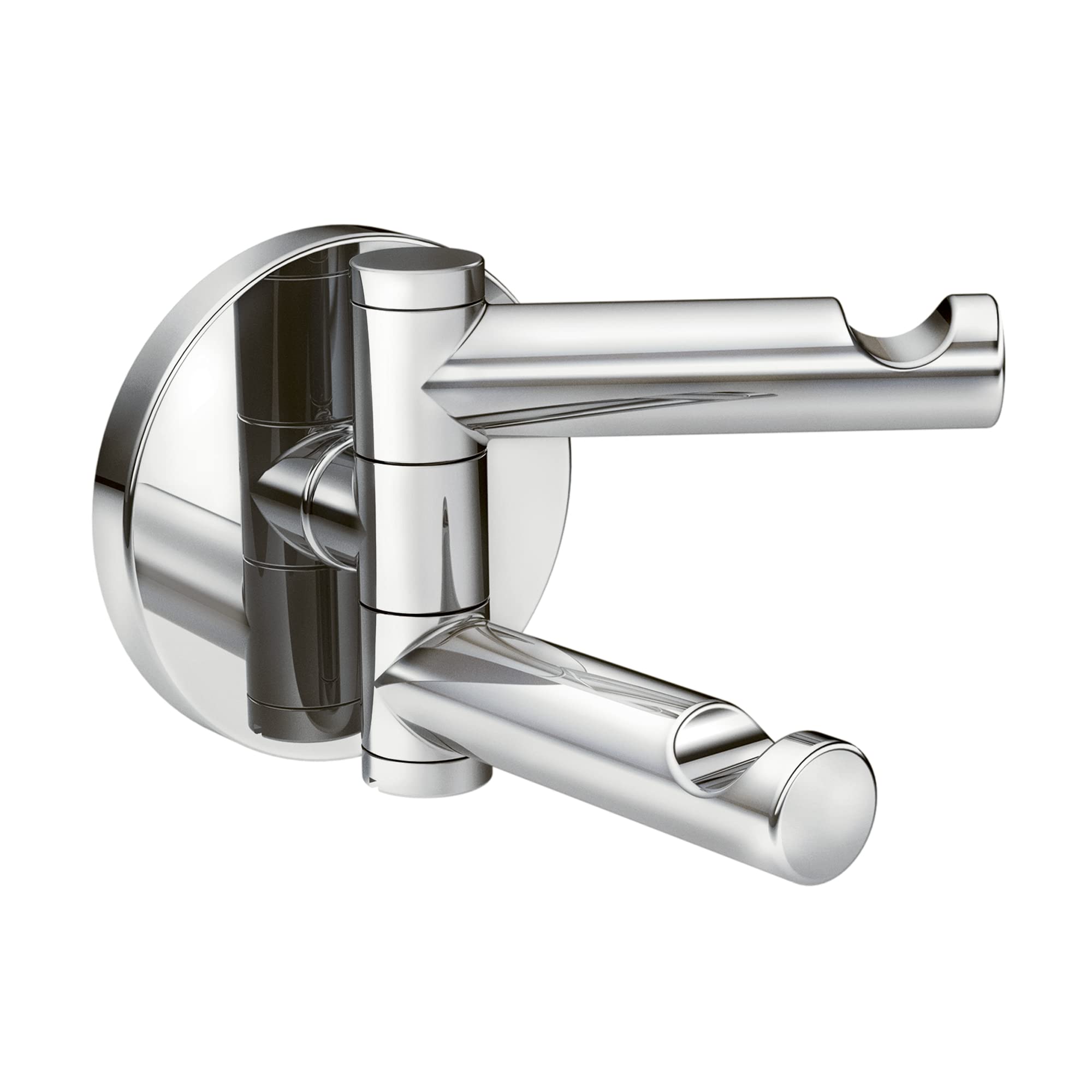 Moen YB0402CH Align Modern Double Swivel Robe Hook, Chrome — image 1