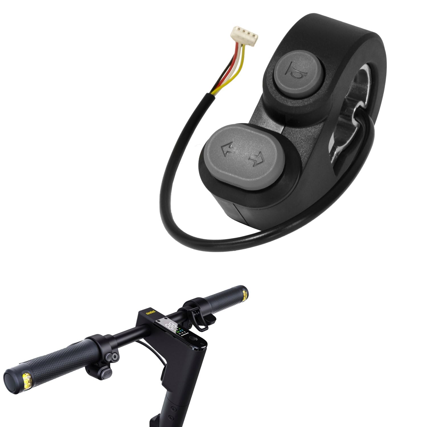 M365Lyon® Original Horn and Indicator for Ninebot G2 Max Electric Scooter