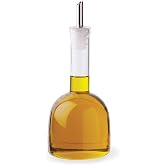 Fox Run Olive Oil and Vinegar Drizzler Bottle, Long Neck, Glass, 7.75" x 3.25"