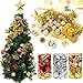 32ct Christmas Ball Assorted Pendant Shatterproof Ball Ornament Set Seasonal Decorations with Reusable Hand-help Gift Boxes Ideal for Xmas, Holiday and Party(32ct, Silver)