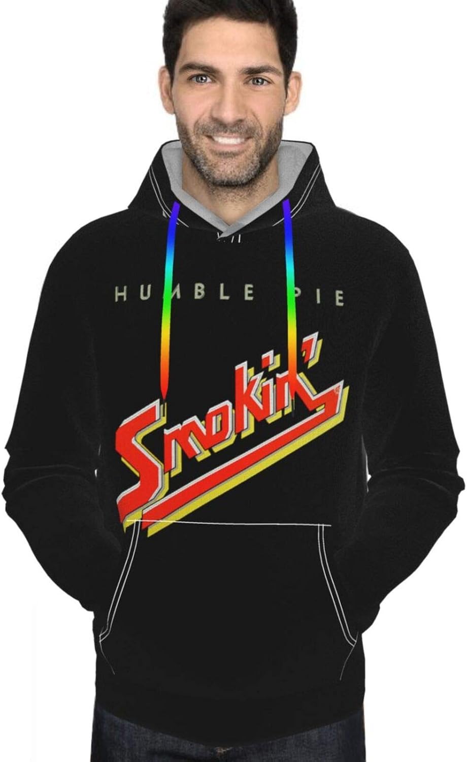 Amazon.com: Humble Pie Smokin' Men's Hoodie Sweatshirt Jacket Novelty Hoodies Sweater Hooded 