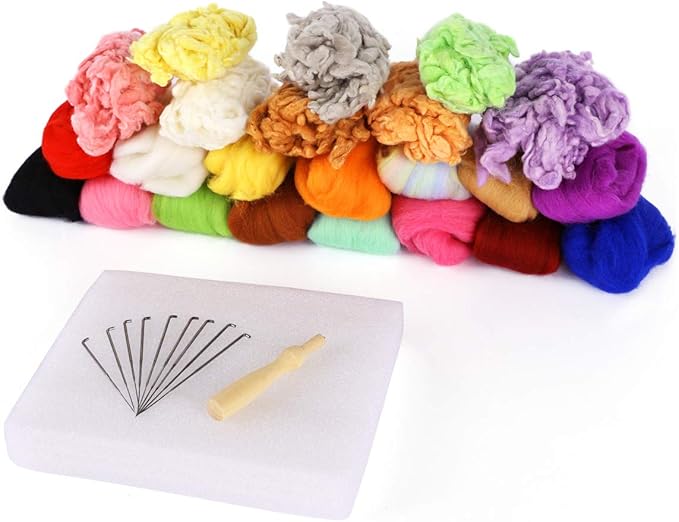 Agujas de fieltro seco registrara soporte para agujas de fieltro agujas con mango 23 mehrfarige Agujas de fieltro seco registrara soporte para agujas de fieltro agujas con mango 23 mehrfarige