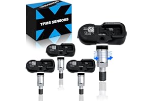 YZHIDIANF Pre-Programed TPMS Sensor for:-Toyota Camry for:-Lexus 2007-2011 Tacoma 4Runner for:-RAV4 Tundra for:-Scion Yaris Corolla Tire Pressure Monitoring Sensor # 4260706011, 315MHz (Set of 4)