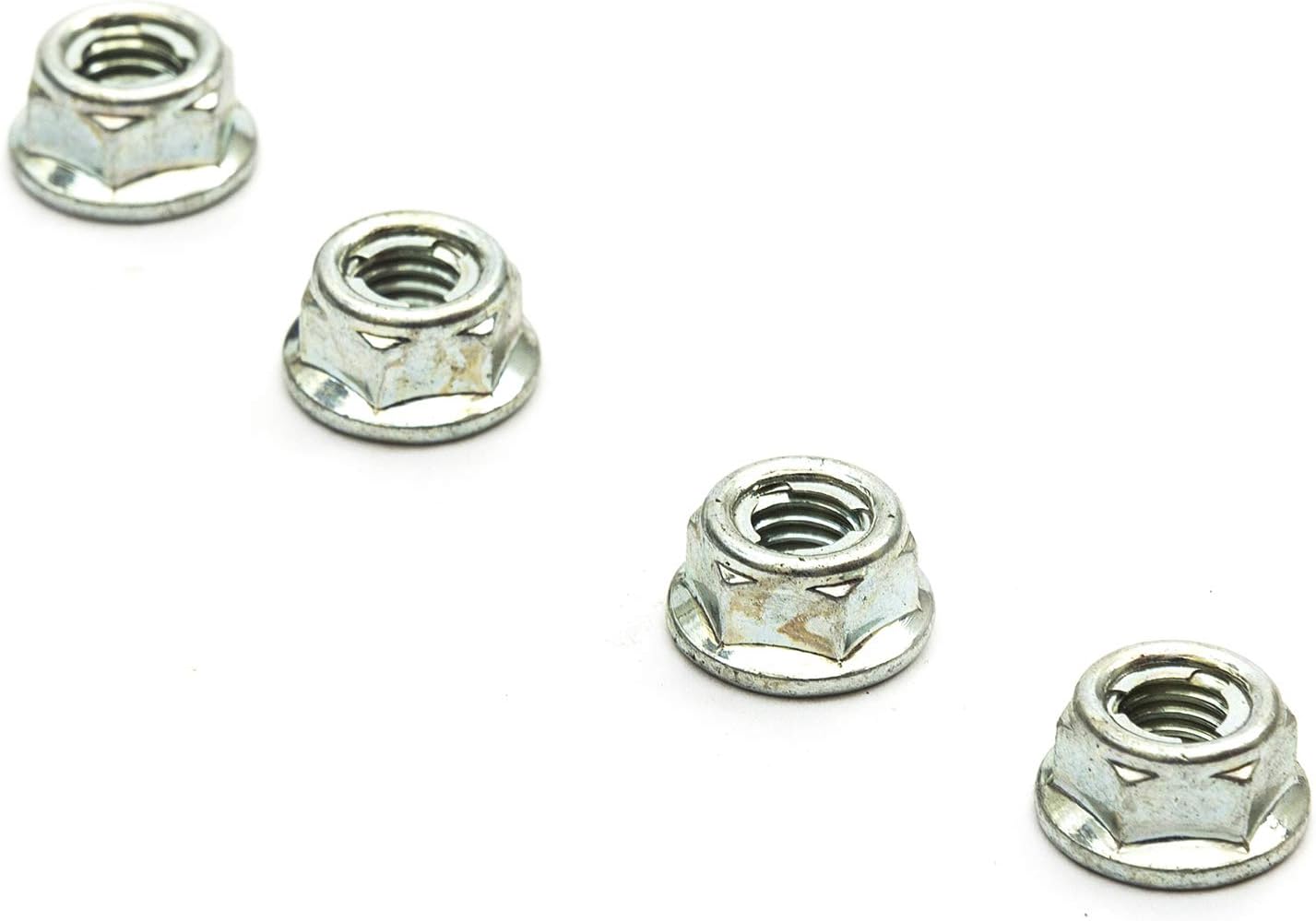 Flange U Nut 6mm x 4 Compatible With Apache RLX Quadzilla Aeon Cobra 100cc Quad Bike 2 Stroke