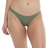 Body Glove Women's Standard Basic Solid Fuller Coverage Bikini Bottom Swimsuit