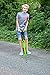 Flybar Master Pogo Stick for Kids, Ages 9+, 80 to 160 Pounds, Easy Grip Handles, Anti-Slip Pegs, Outdoor Toys for Boys, Jumper Toys for Girls, Outside Toys for Kids, Tweens and Teens (Green)