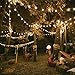 Eicaus Multicolor String Lights, Waterproof 32ft LED Light Strand with Wireless Remote Control, Dimmable Outdoor/Indoor Decorative Lighting for Wedding Party Patio Wedding Christmas