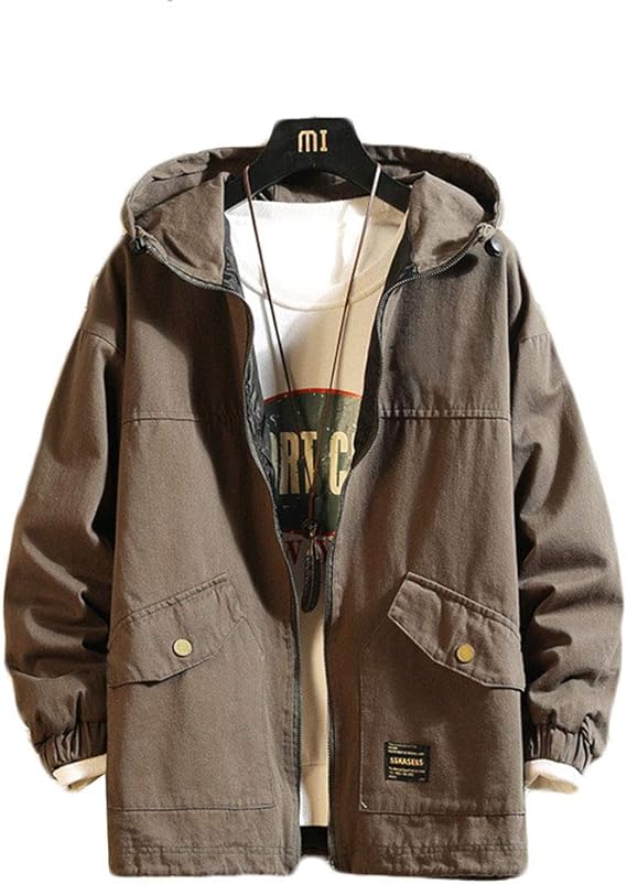 Amazon ディーハウ ジャケット メンズ コート Ma 1 エムエーワン 秋冬 フライトジャケット ミリタリー ブルゾン アウター 迷彩 カジュアル フード付き 防寒 防風 おしゃれ ビジネス 紳士 スリム おおきいサイズ コート ジャケット 通販