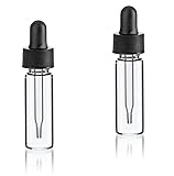 MagnaKoys 1 Dram 1/8 oz Clear Glass Vials