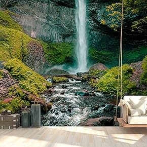 Wall Mural Landscape Removable Wallpaper Wall Sticker for Bedroom Living Room - 66x96 inches