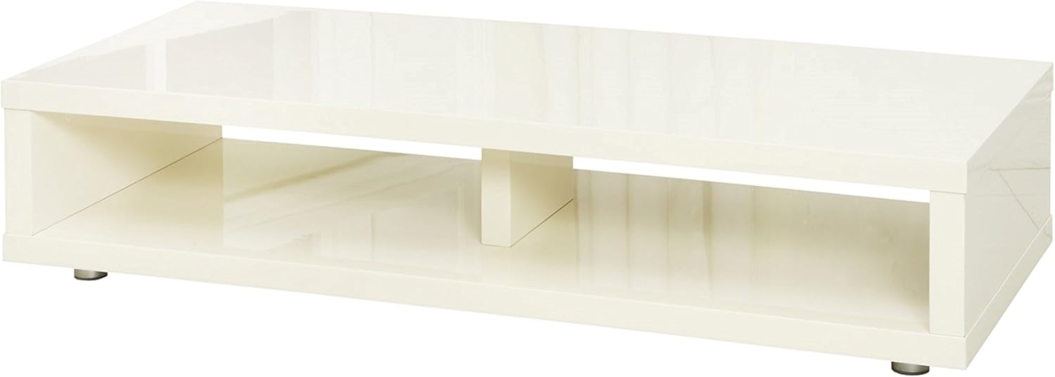 Puro TV Media Stand, Cream Amazon.co.uk Kitchen & Home
