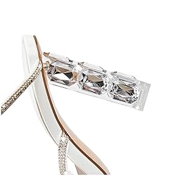 VOZTOLLS Women's Rhinestone Crystal Butterfly High