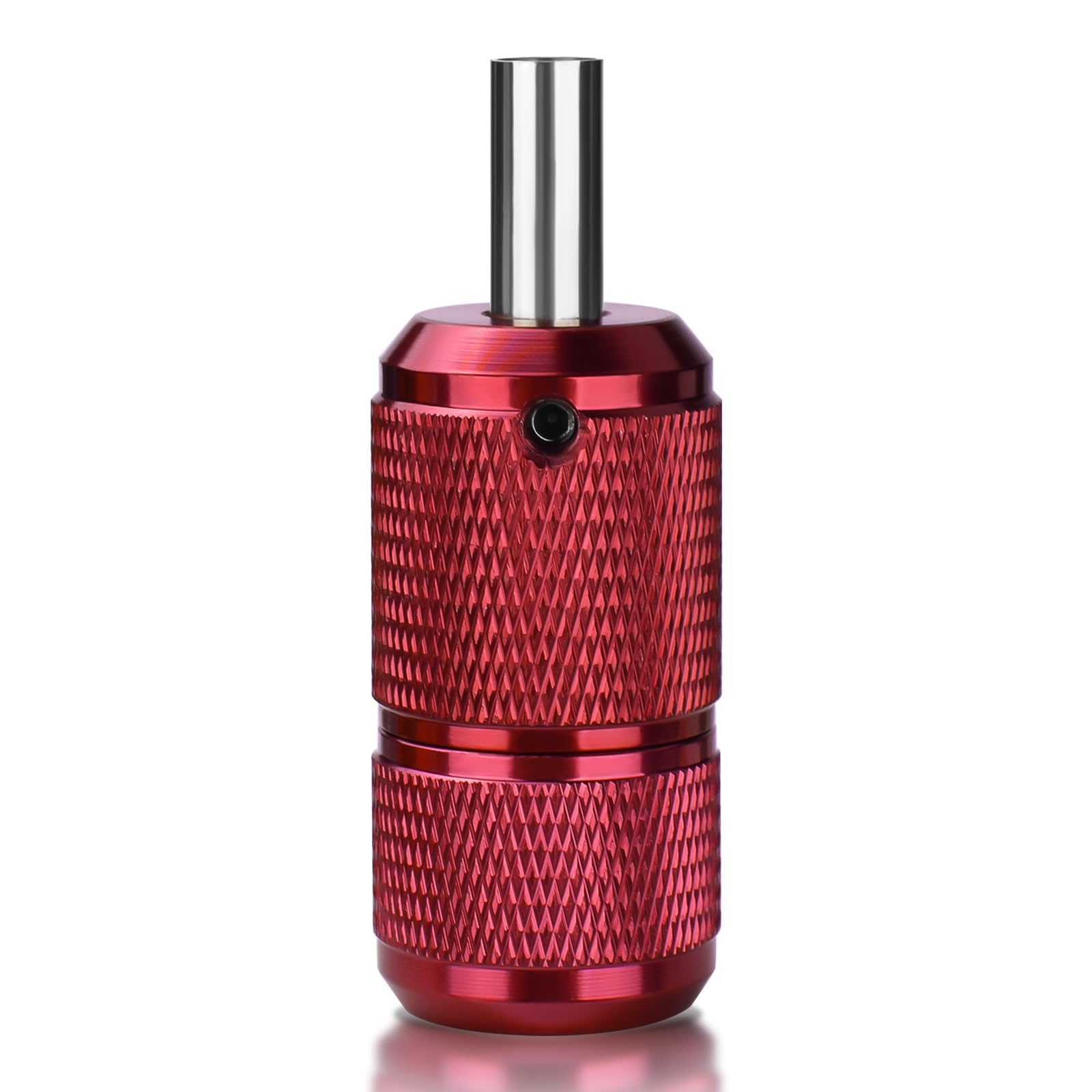 ATOMUS 25mm Tattoo Handles self-Lock Tattoo Machine Grip Tube Aluminium Alloy Tattoo Accessories for Tattoo Machine Supply(red)