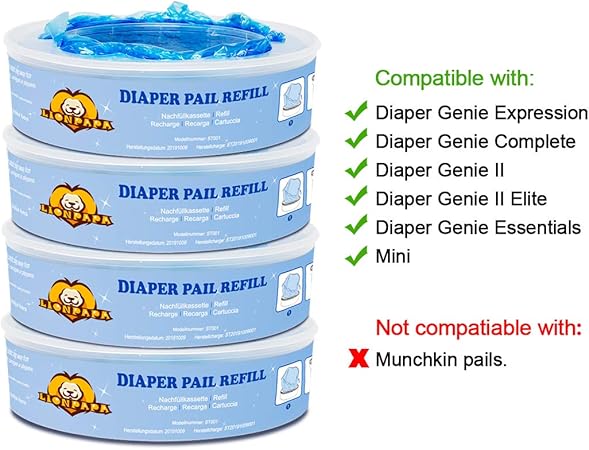 signstek diaper pail refill
