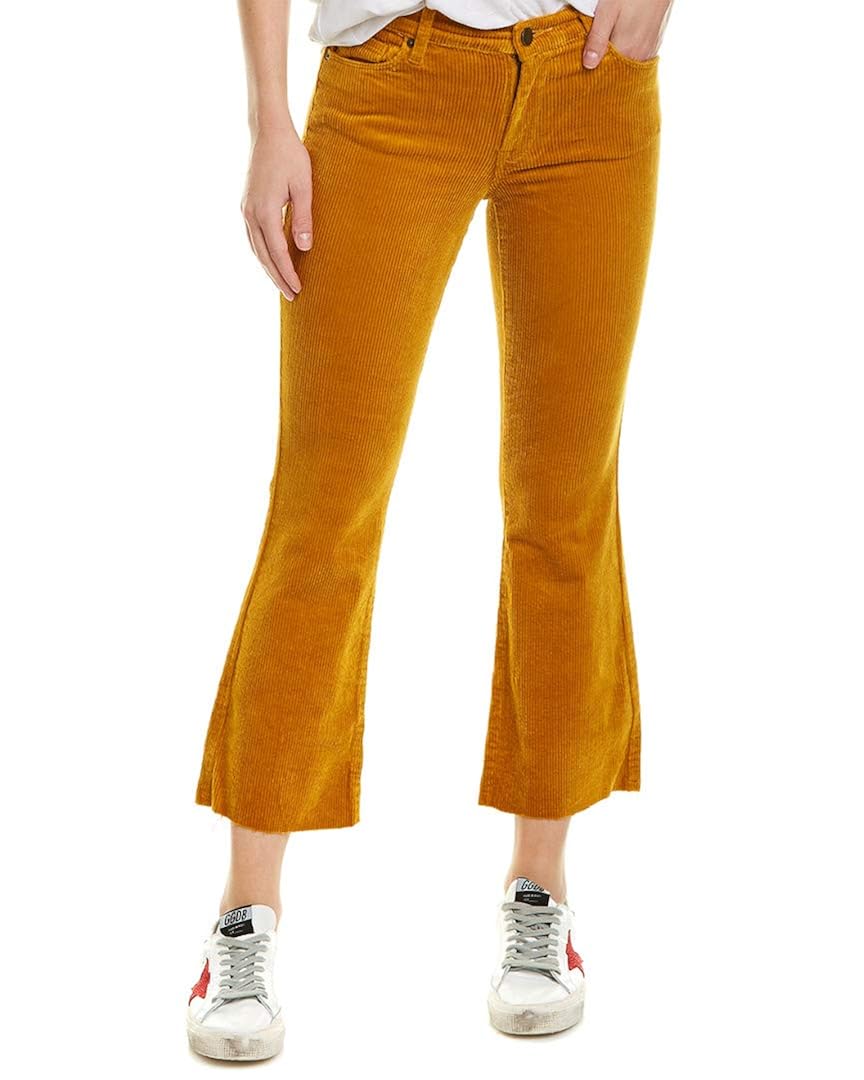 corduroy kick flare