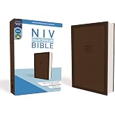 NIV, Value Thinline Bible, Leathersoft, Brown, Comfort Print